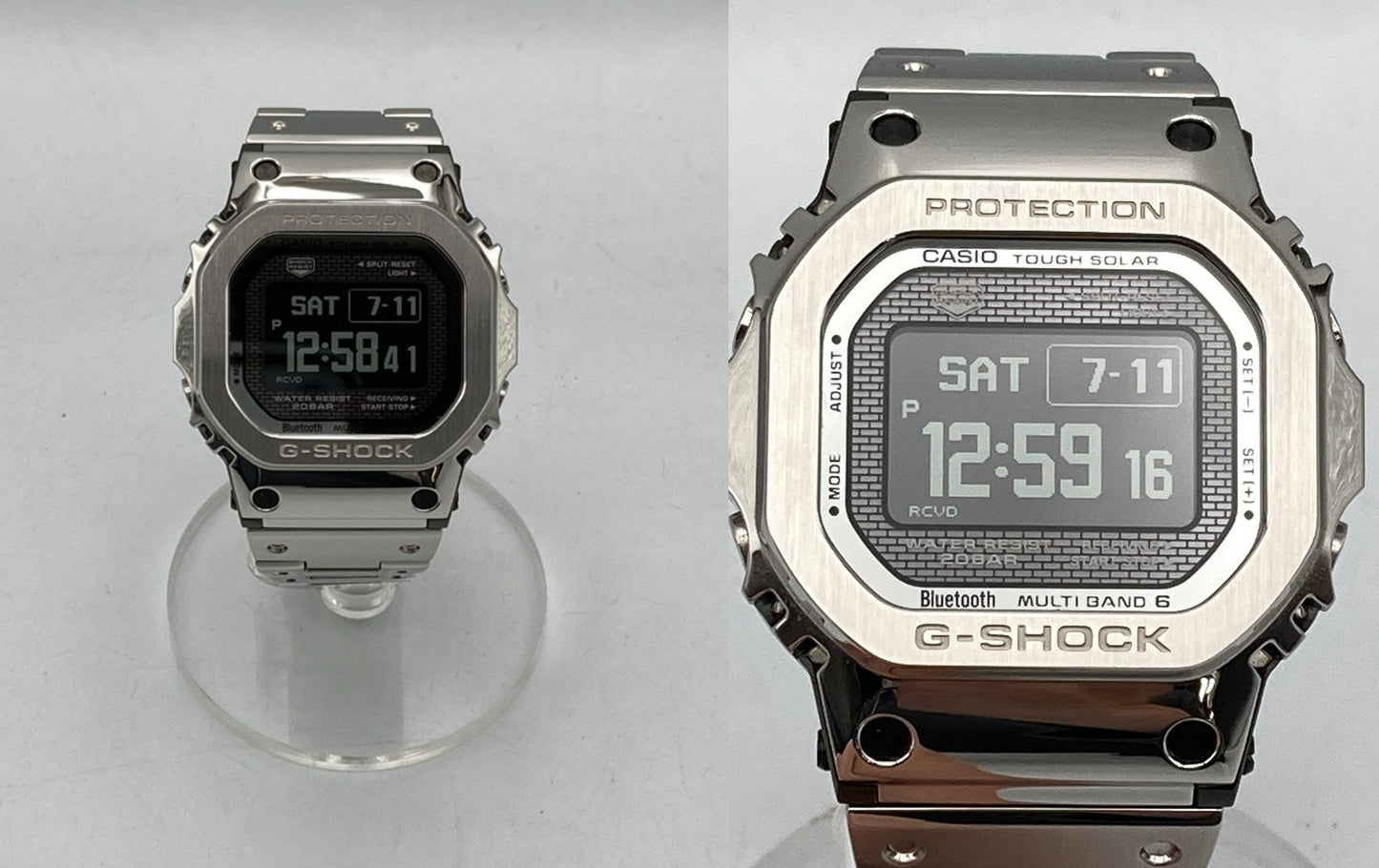 CASIO カシオ G-SHOCK フルメタル 5000シリーズ 腕時計 GMW-BZ5000D-1JF 中古 D4