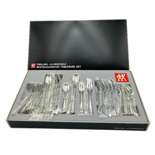 未使用品 ZWILLING J.A.HENCKELS ツヴィリング ジェイエーヘンケルス カトラリーセット フォーク スプーン 洋食器 食器 ステンレス 中古 W４
