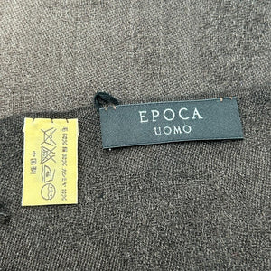 未使用品 EPOCA UOMO エポカウォモ グラデーション ストール ブラウン マフラー メンズ 総柄 ウール シルク カシミヤ 中古 W４