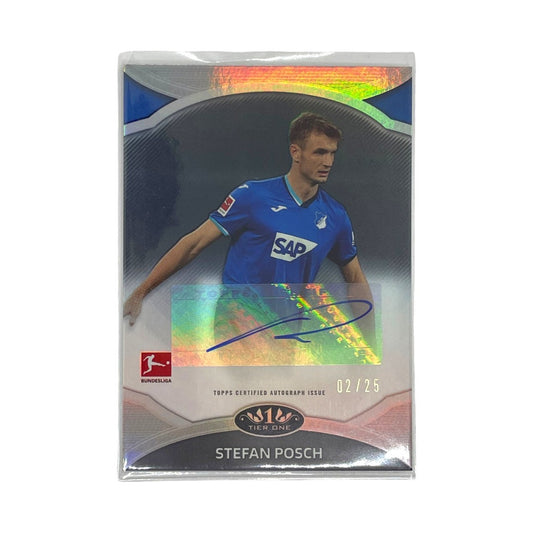 TOPPS サッカーカード TIER ONE STEFAN POSCH HOFFENHEIM 02/25 #PP-SP 中古 IT1