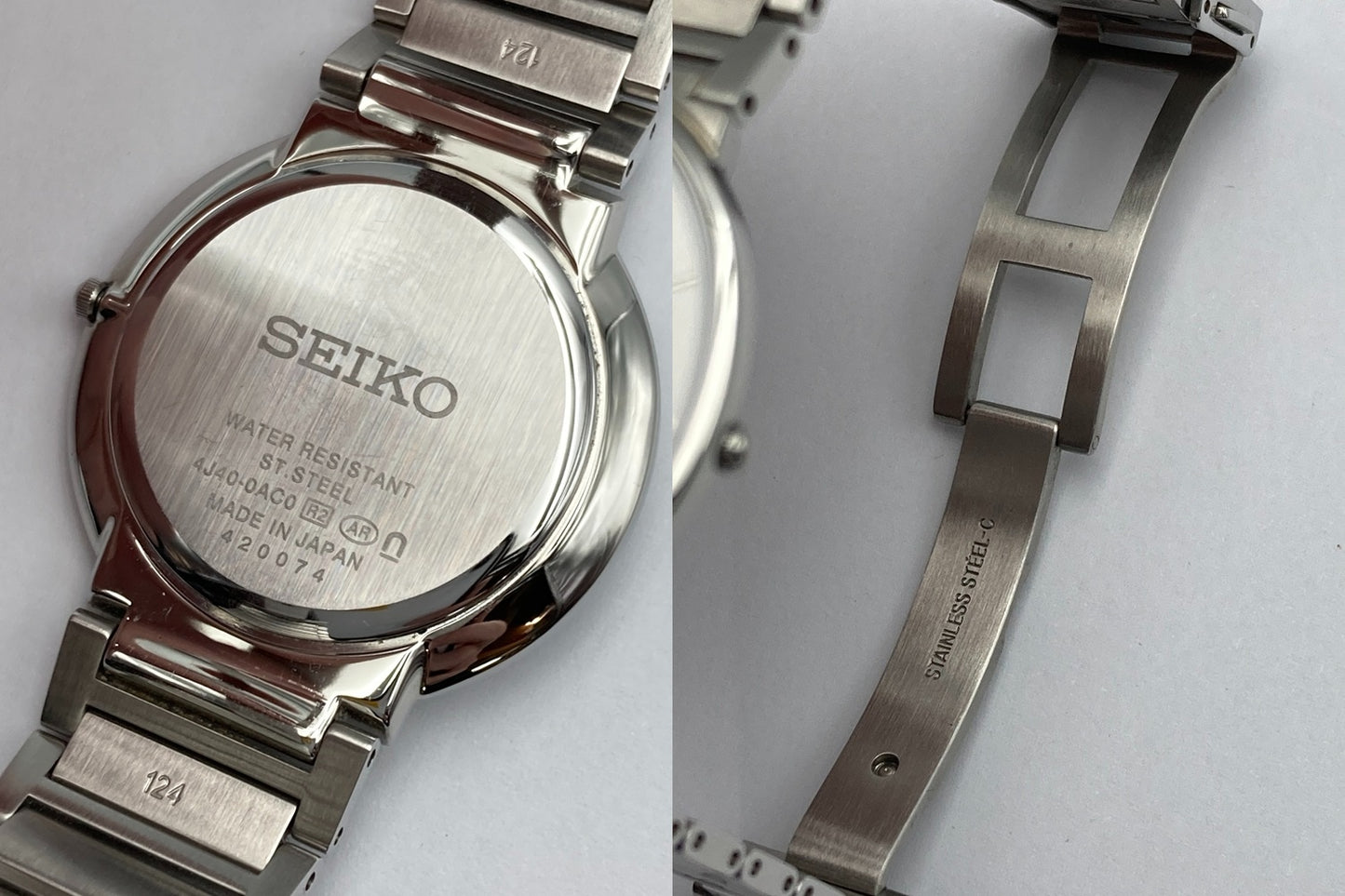 SEIKO DOLCE セイコー ドルチェ  腕時計 クオーツ 4J40-0AC0 中古 D4