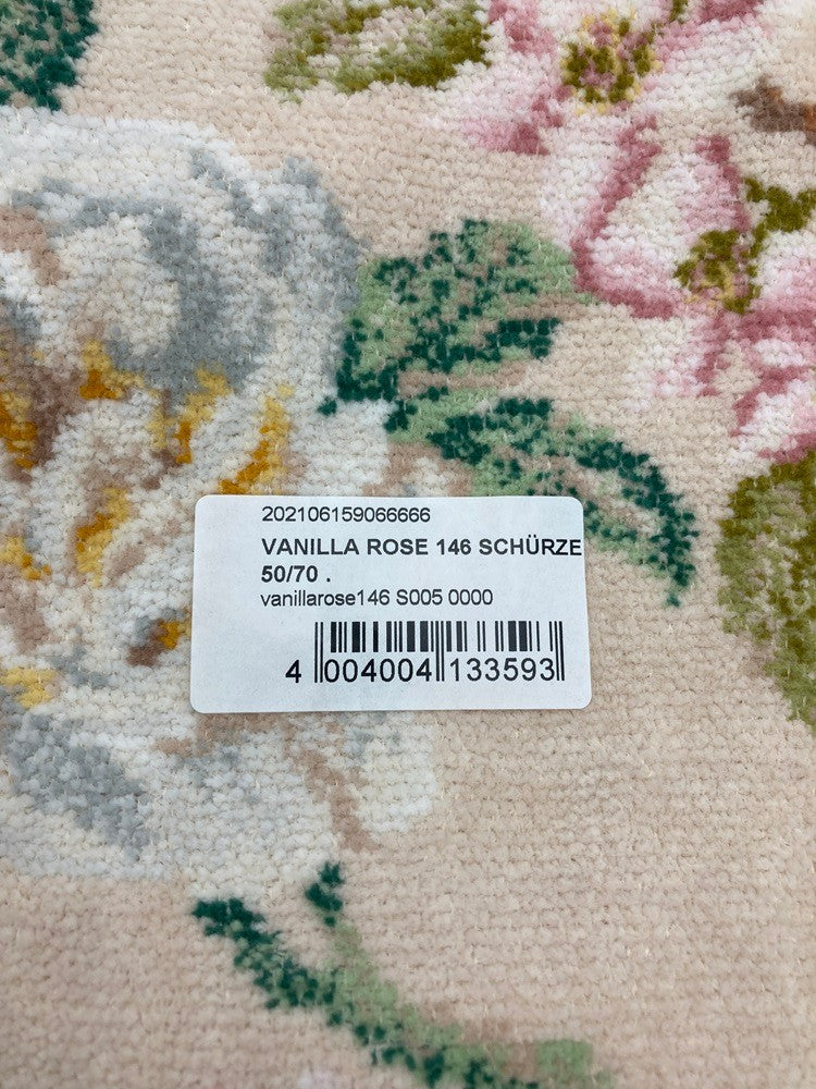 FEILER フェイラー シュニール織 エプロン バニラローズ 中古 D4