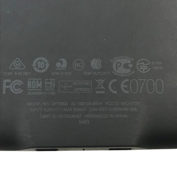 Amazon Kindle Paperwhite 第6世代 電子書籍リーダー ブラック 4GB Wi-Fiモデル 広告なし DP75SDI 中古 T1