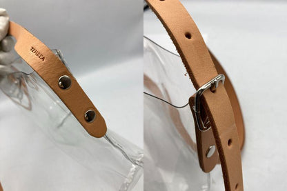 TEMBEA テンベア PVC POCHETTE クリア ショルダーバッグ 中古 D4