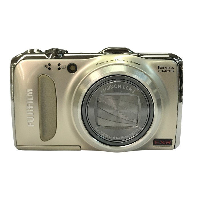 FUJIFILM FinePix デジタルカメラ シャンパンゴールド 1600万画素 光学15倍ズーム GPS FX-F550EXR 中古 T1