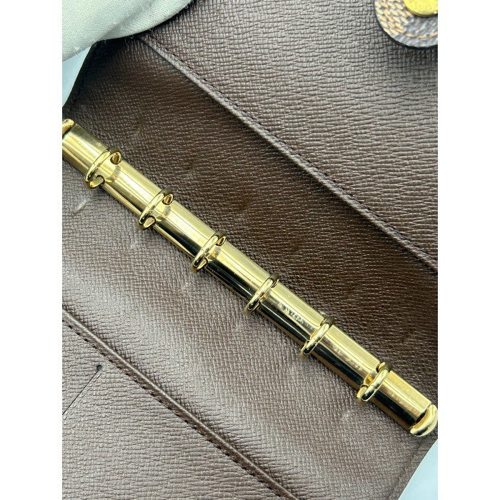 LOUIS VUITTON ルイヴィトン ダミエ アジェンダPM R20700 手帳カバー ブランド レディース メンズ 中古 W４