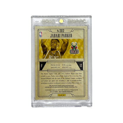 PANINI NBAカード GOLD STANDARD JABARI PARKER 20/25 #202 中古 IT1