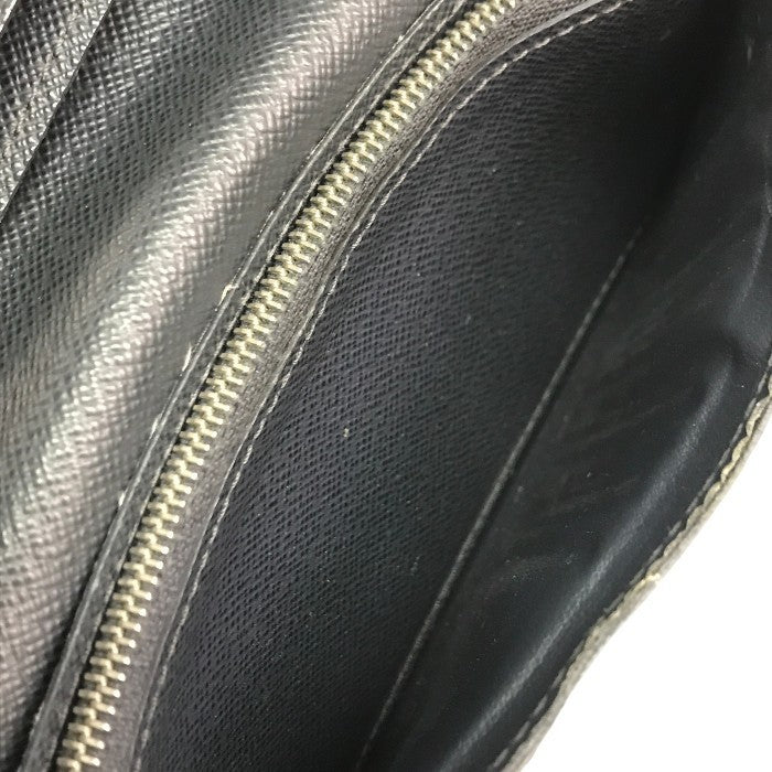 LOUIS VUITTON ルイヴィトン エピ ポルトフォイユプラザ 長財布 メンズ 2つ折り シンプル デイリー ブラック M60622 中古 T1