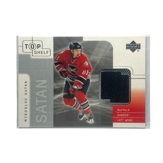 UPPER DECK NHLカード TOP SHELF MIROSLAV SATAN SABRES #TJ-MS 中古 IT2