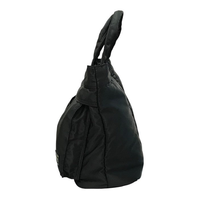 PORTER ポーター タンカー トートバッグ ユニセックス ナイロン 軽量 フロントポケット ブラック 622-76995 中古 T1