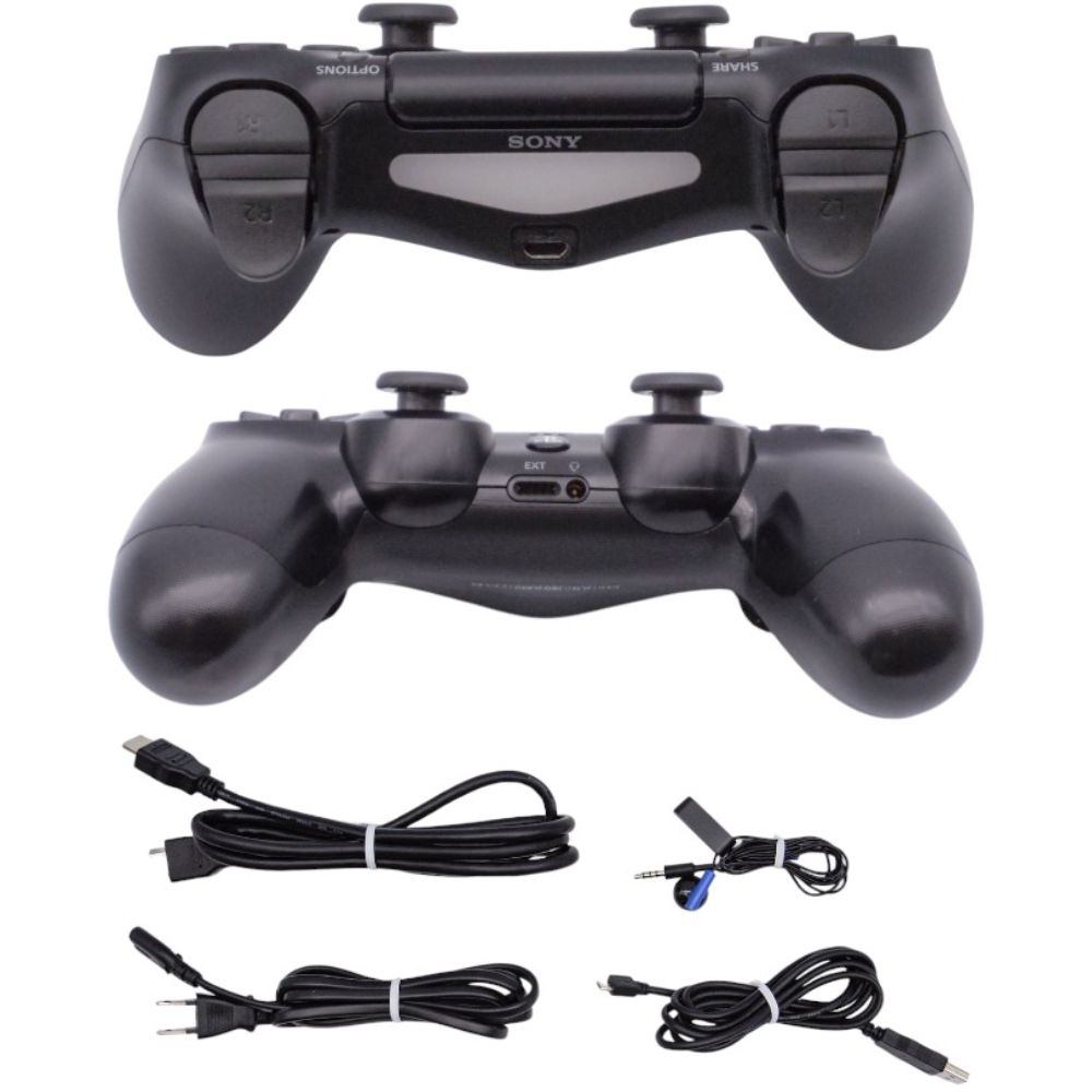 SONY SIE PlayStation 4 Pro ジェット・ブラック 1TB (CUH-7200BB01) 本体 中古 a1