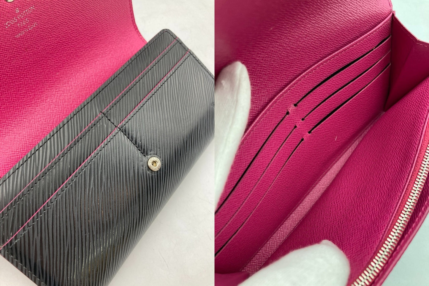 LOUIS VUITTON ルイヴィトン エピ ポルトフォイユ サラ 長財布 M64322 中古 D4