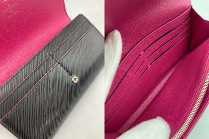 LOUIS VUITTON ルイヴィトン エピ ポルトフォイユ サラ 長財布 M64322 中古 D4