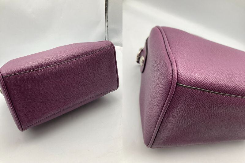 COACH コーチ ミニベネットサッチェル 2way ショルダー ボストンバッグ F57521 中古 D4