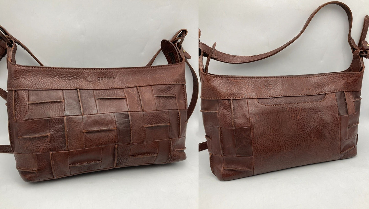 genten ゲンテン マトォーネ 2WAY ショルダーバッグ 中古 D4