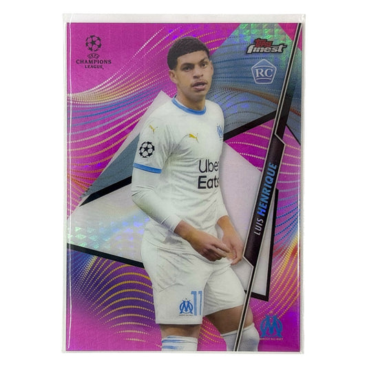 TOPPS サッカーカード FINEST LUIS HENRIQUE OLYMPIQUE DE MARSEILLE 125/125 #3 中古 IT1