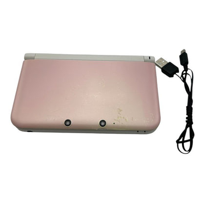 任天堂 ニンテンドー3DS LL ピンクXホワイト NINTENDO ゲーム機 本体 ハード SPR-001 中古 W４