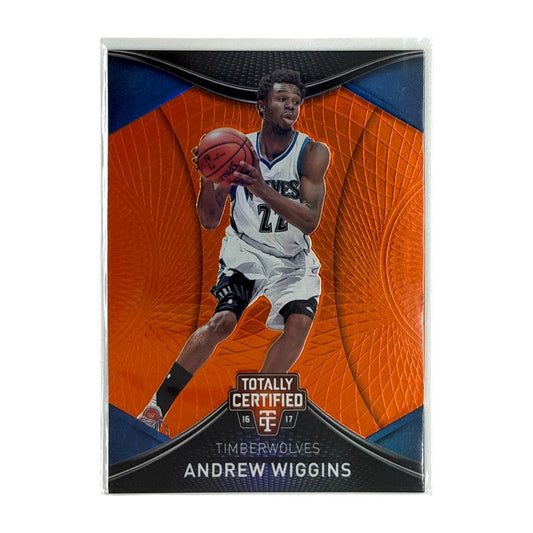 PANINI NBAカード TOTALLY CERTIFIED ANDREW WIGGINS TIMBERWOLVES 19/60 #18 中古 IT1