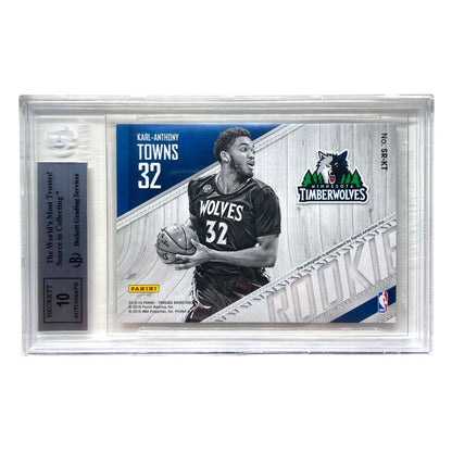 PANINI NBAカード THREADS KARL-ANTHONY TOWNS TIMBERWOLVES #SR-KT 中古 IT2