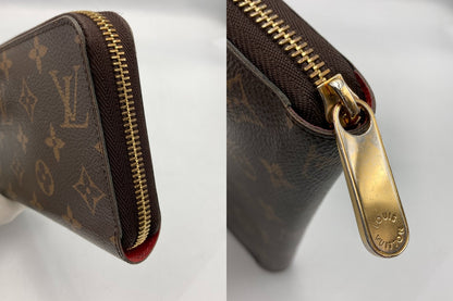 LOUIS VUITTON ルイヴィトン モノグラム ジッピーウォレット M41896 中古 D4