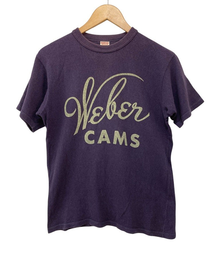 FREEWHEELERS フリーホイーラーズ POWER WEAR Weber CAMS Tシャツ サイズS メンズ 中古 D4