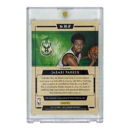 PANINI NBAカード GOLD STANDARD JABARI PARKER BUCKS 21/79 #AU-JP 中古 IT1