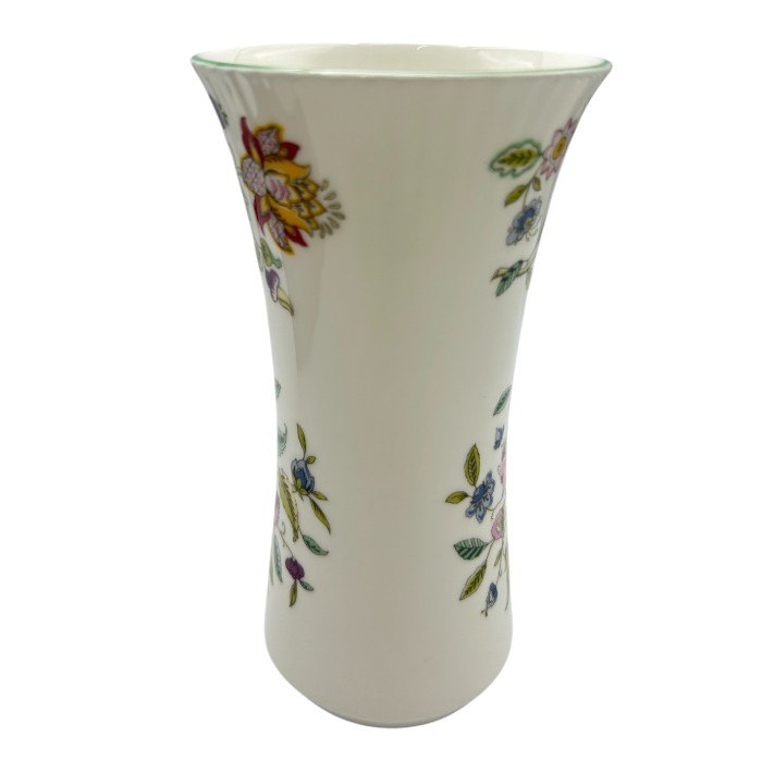 MINTON ミントン ハドンホール フラワーベース 花瓶 花柄 インテリア 洋置物 中古 W４