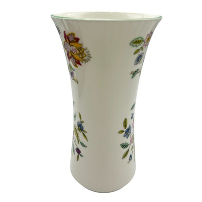 MINTON ミントン ハドンホール フラワーベース 花瓶 花柄 インテリア 洋置物 中古 W４
