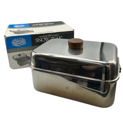 SNOW PEAK スノーピーク コンパクトスモーカー CS-92 燻製 キャンプ 調理器具 アウトドア 中古 W４