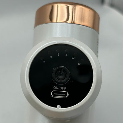 ALINCO アルインコ ボディシェイプガン BODY SHAPE GUN MCB020 ホワイト 筋肉 振動 パワフル 全身ケア コードレス 充電式 中古 W４