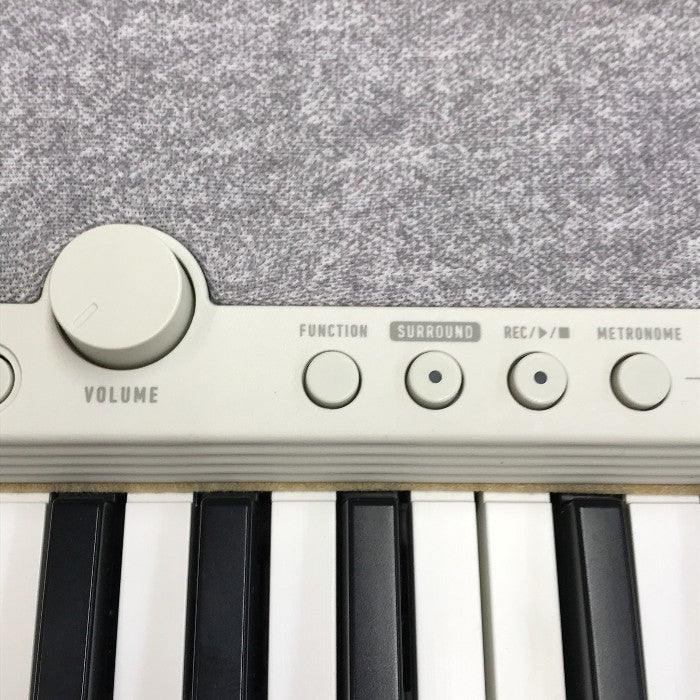 CASIO Casiotone 電子キーボード ホワイト 61鍵 タッチレスポンス シンプルデザイン CT-S1 WE 中古 T1