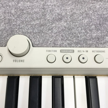 CASIO Casiotone 電子キーボード ホワイト 61鍵 タッチレスポンス シンプルデザイン CT-S1 WE 中古 T1