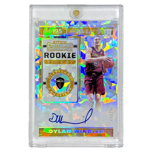 PANINI NBAカード CONTENDERS DYLAN WINDLER CLEVELAND CAVALIERS /25 #129 中古 IT1