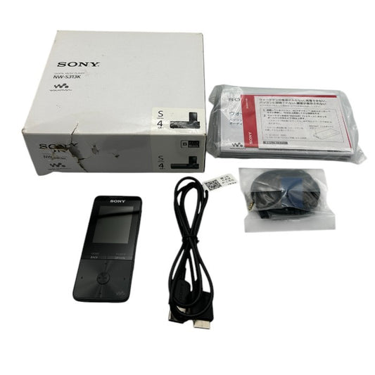 SONY ソニー ウォークマン Sシリーズ 4GB NW-S313 2017年モデル ブラック NW-S313 B オーディオ 家電 Bluetooth対応 中古 W４