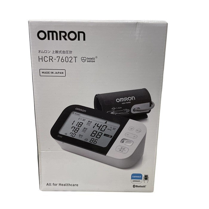 オムロン 上腕式血圧計 HCR-7602T OMRON デジタル ブルートゥース Bluetooth 認証番号：301AABZX00021000 中古 R1