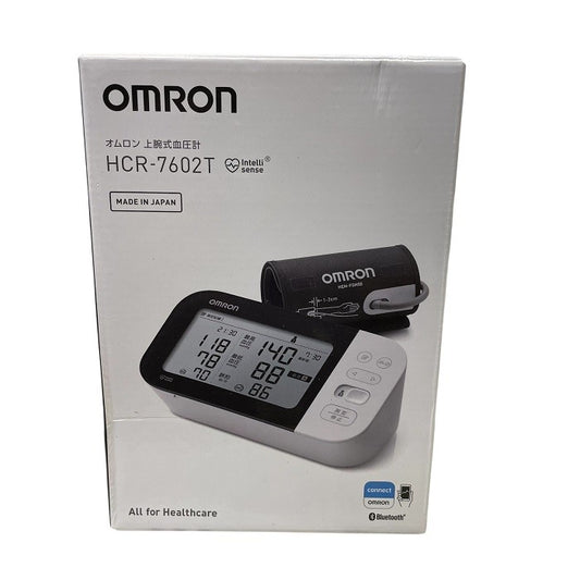 オムロン 上腕式血圧計 HCR-7602T OMRON デジタル ブルートゥース Bluetooth 認証番号：301AABZX00021000 中古 R1