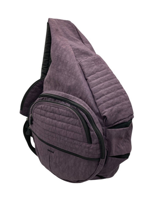 HEALTHY BACK BAG ヘルシーバックバッグ ビッグバッグ (プラム) 中古 D4