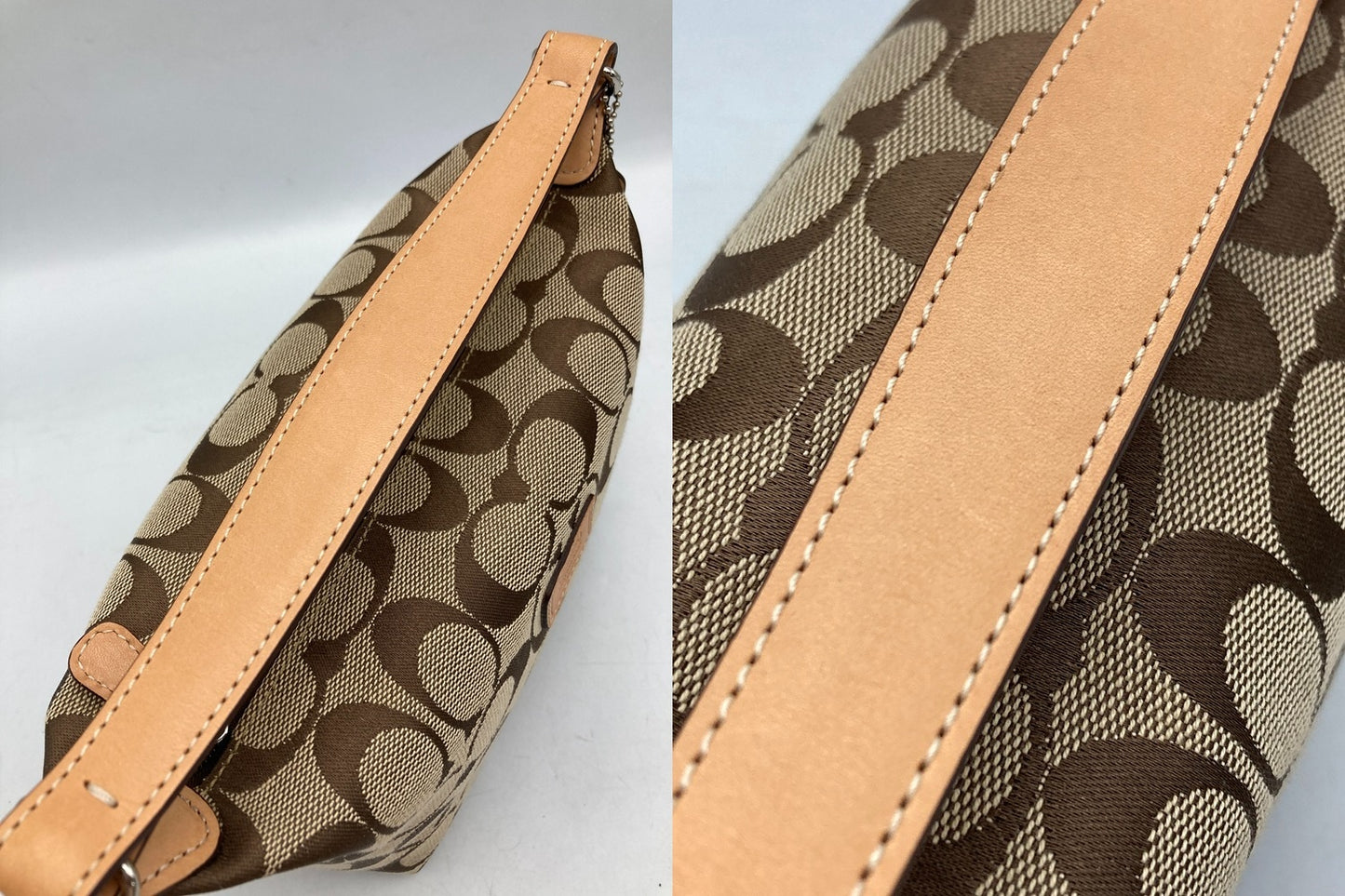 COACH コーチ シグネチャー ハンドバッグ/アクセサリーポーチ 中古 D4