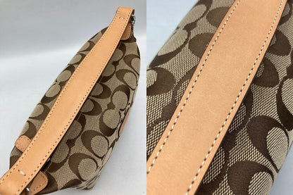 COACH コーチ シグネチャー ハンドバッグ/アクセサリーポーチ 中古 D4