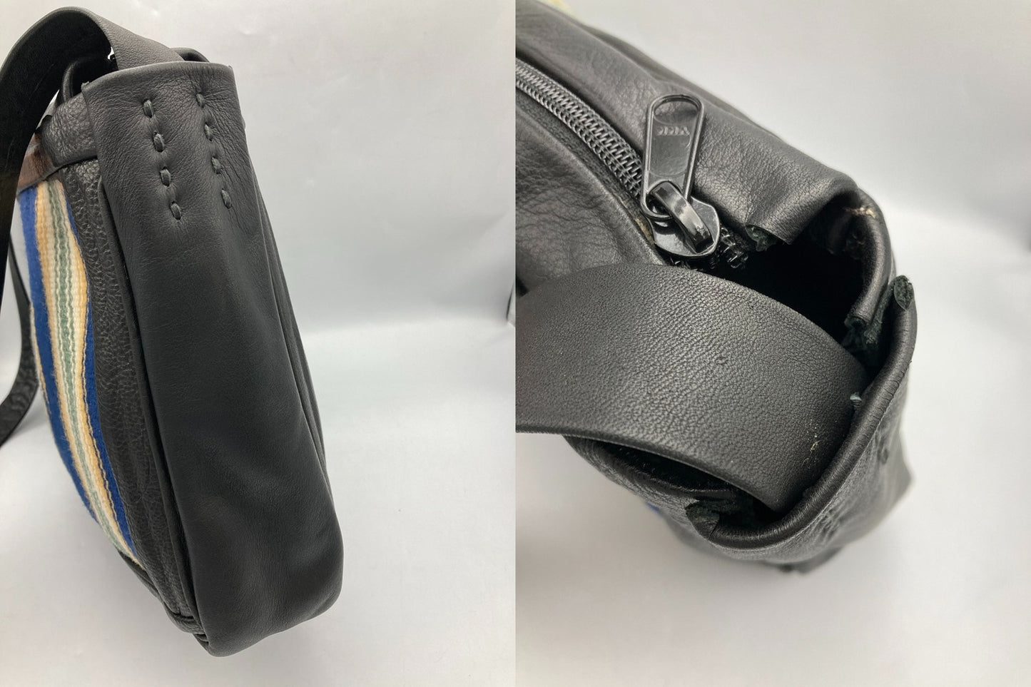 ORTEGA’S オルテガ チマヨ レザー ショルダーバッグ 中古 D4