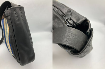 ORTEGA’S オルテガ チマヨ レザー ショルダーバッグ 中古 D4