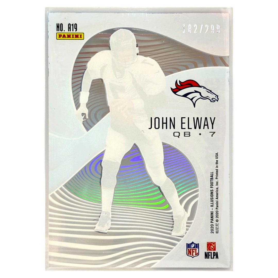 PANINI NFLカード ILLUSIONS JOHN ELWAY BRONCOS /299 #A19 中古 IT1