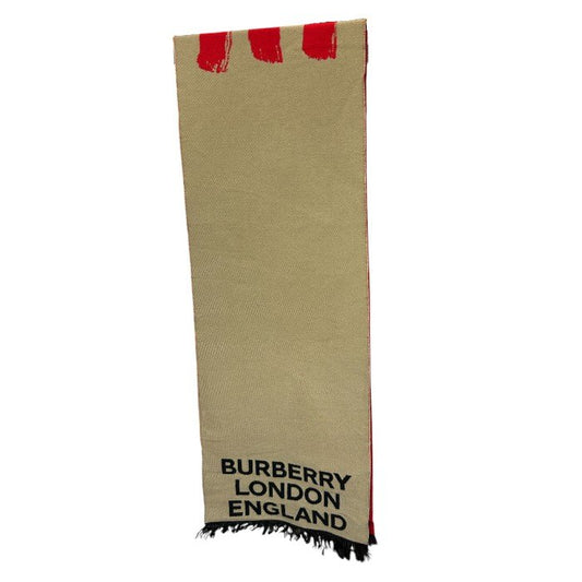 BURBERRY バーバリー マフラー ベージュ 8037534 ブランド レディース かわいい 秋 冬 中古 W４