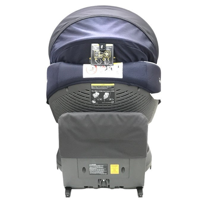 Combi コンビ ホワイトレーベル THE S ISOFIX エッグショック チャイルドシート R129適合 360°回転 セパレート ネイビー ZB-690 (NB) 中古 T1
