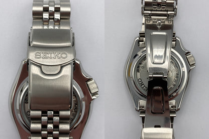 SEIKO セイコー 5スポーツ SKXシリーズ GMT オートマティック 腕時計 SBSC017 中古 D4