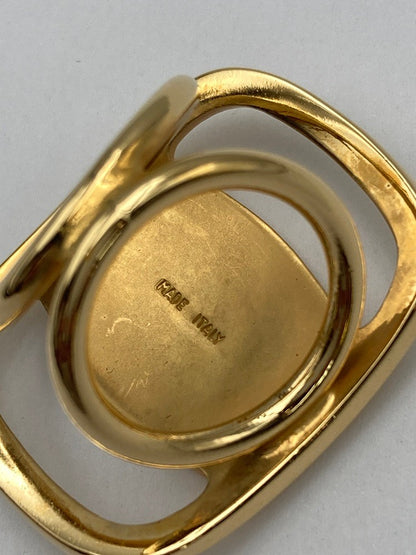 Salvatore Ferragamo フェラガモ スカーフリング 中古 D4