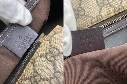 GUCCI グッチ GGスプリーム トートバッグ 211137 中古 D4