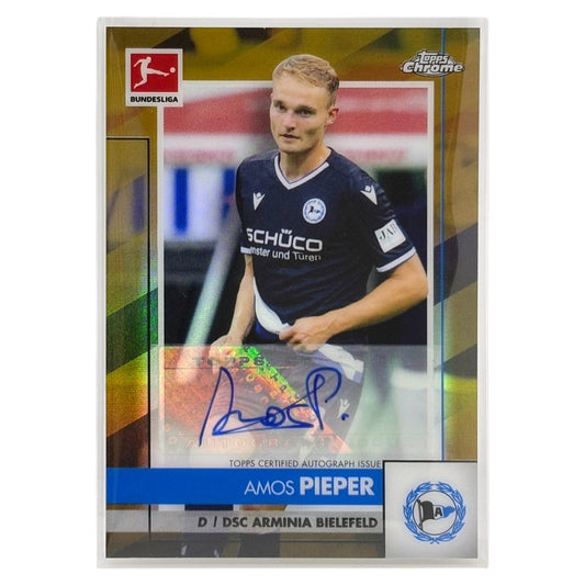 TOPPS サッカーカード CHROME AMOS PIEPER ARMINIA BIELEFELD /60 #BCA-API 中古 IT1