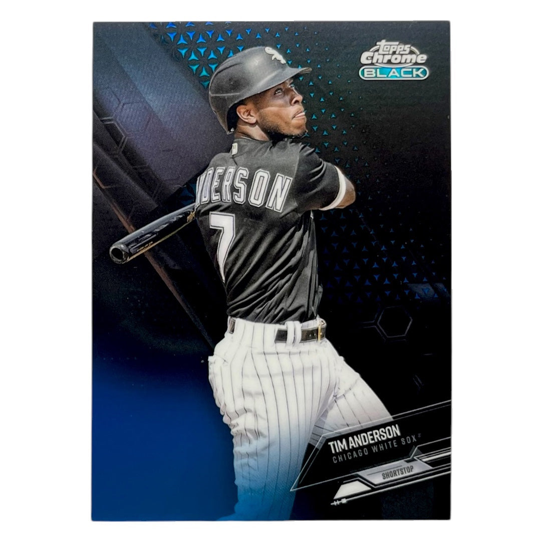 TOPPS MLBカード CHROME TIM ANDERSON CHICAGO WHITE SOX /75 #89 中古 IT2