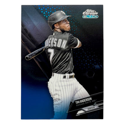 TOPPS MLBカード CHROME TIM ANDERSON CHICAGO WHITE SOX /75 #89 中古 IT2